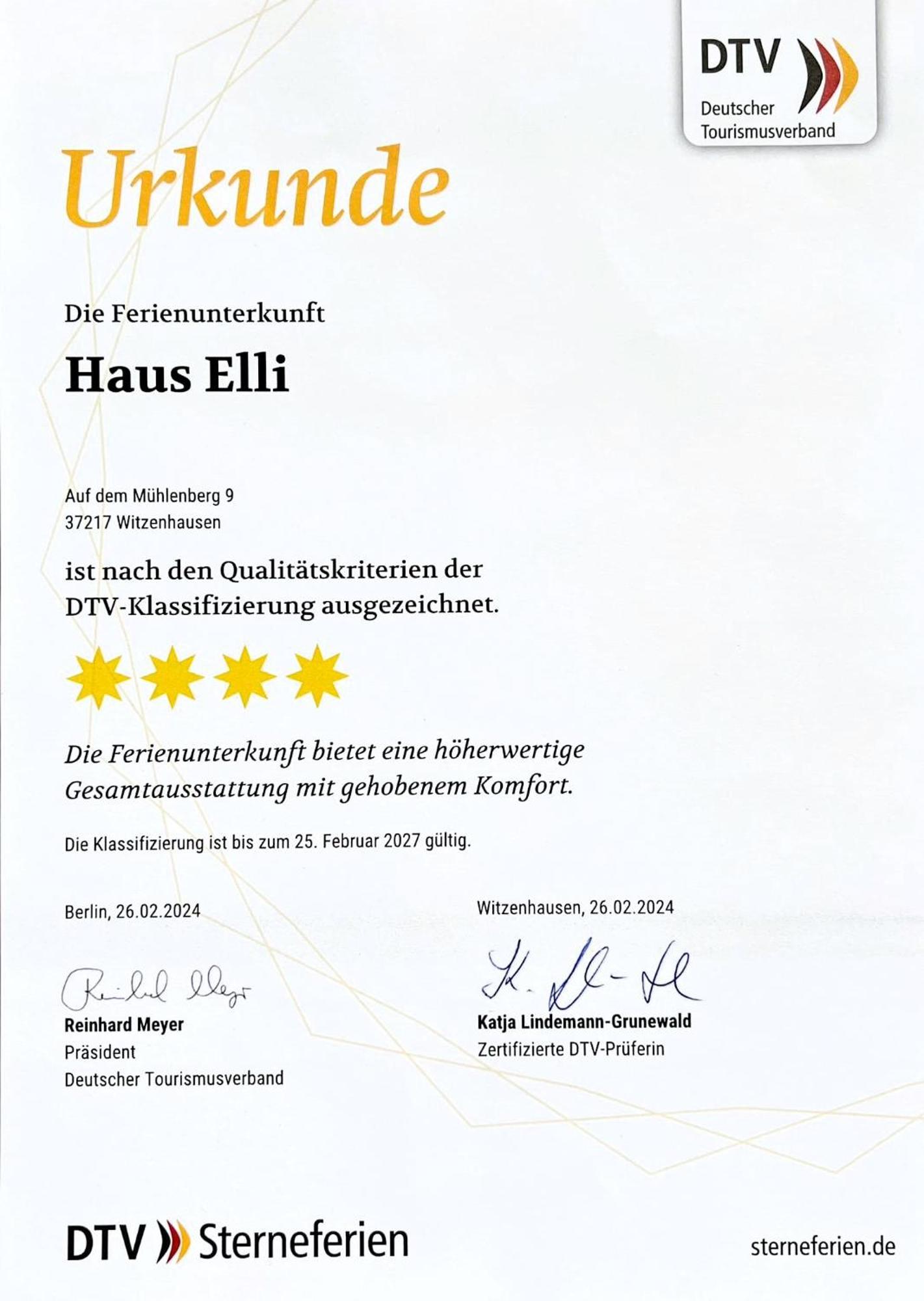"Haus Elli" Villa Witzenhausen Eksteriør billede